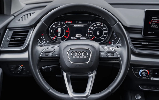 Audi Q5 cena 159900 przebieg: 75000, rok produkcji 2018 z Czersk małe 154